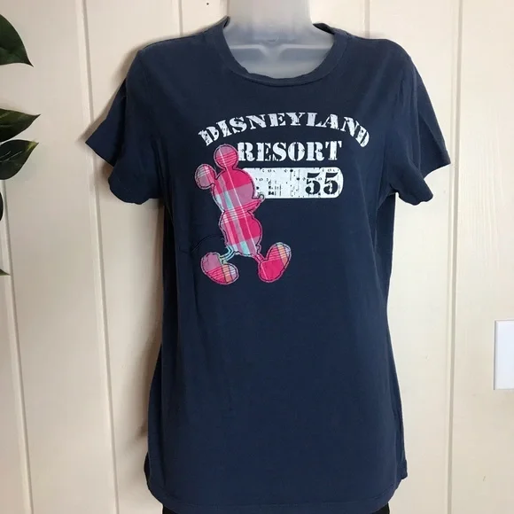 Disneyland Disney Mickey Mouse Blouse 
Large 10 - 12 (fits small) 
100% Cotton - Picture 3 of 12